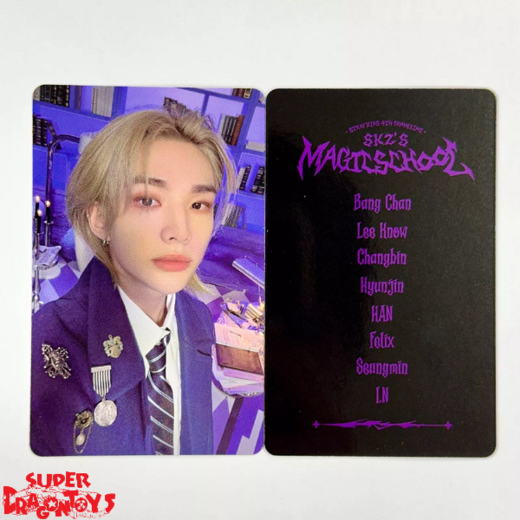 STRAY KIDS (스트레이 키즈) - OFFICIAL [SKZ'S MAGIC SCHOOL] POB PHOTOCARD