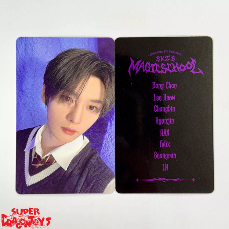 STRAY KIDS (스트레이 키즈) - OFFICIAL [SKZ'S MAGIC SCHOOL] POB PHOTOCARD