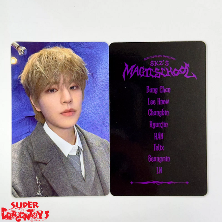 STRAY KIDS (스트레이 키즈) - OFFICIAL [SKZ'S MAGIC SCHOOL] POB PHOTOCARD