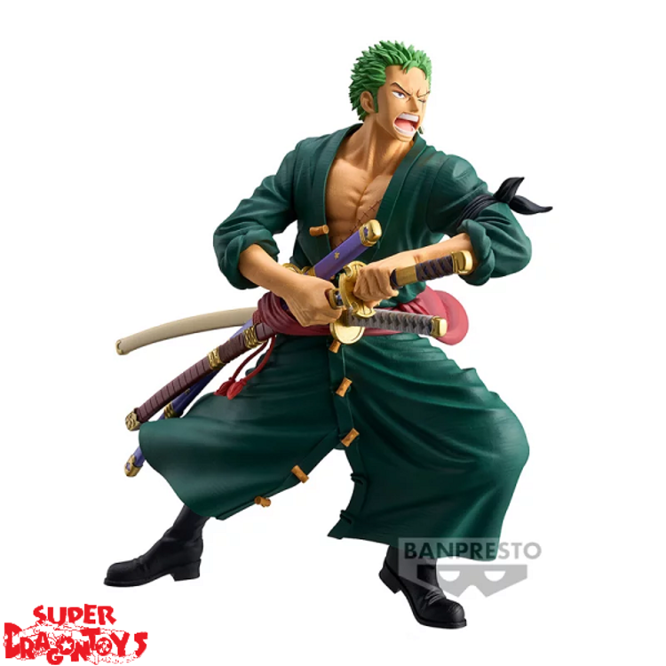 BANPRESTO ONE PIECE - RORONOA ZORO - "GRANDISTA" COLLECTION