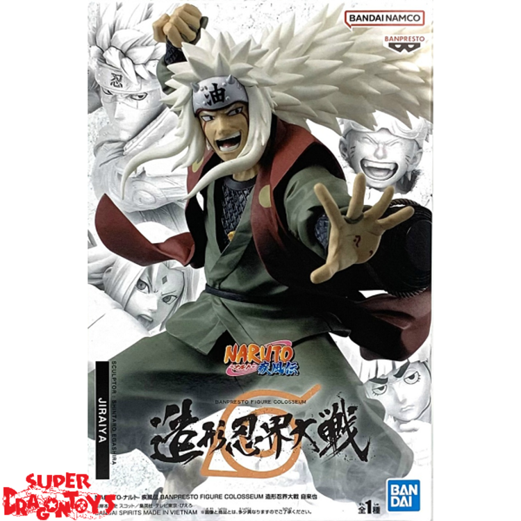 BANPRESTO NARUTO SHIPPUDEN - JIRAYA - BANPRESTO FIGURE COLOSSEUM