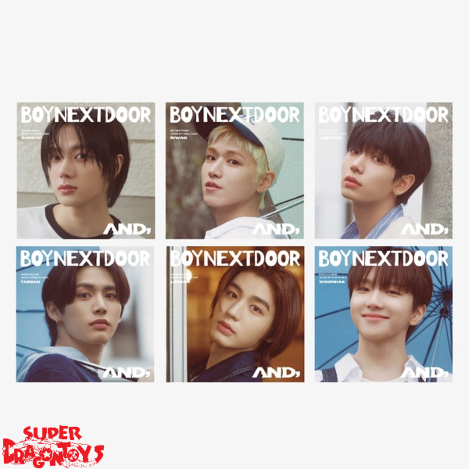 BOYNEXTDOOR (ボーイネクストドア) - [AND,] - [SOLO VER.] - 1ST