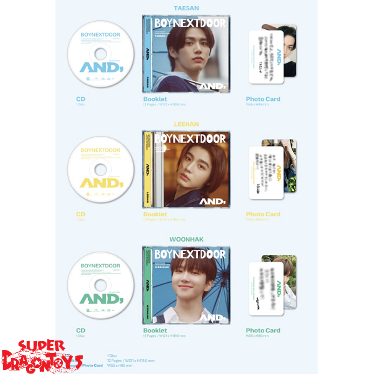 BOYNEXTDOOR (ボーイネクストドア) - [AND,] - [SOLO VER.] - 1ST SINGLE [JAPAN] ALBUM