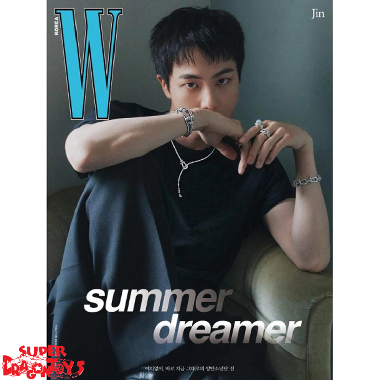 W [KOREA] MAGAZINE - "JIN" (BTS) [VER.A] - JULY 2024 ISSUE
