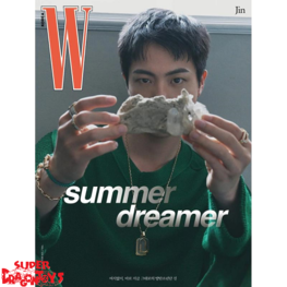 W [KOREA] MAGAZINE - "JIN" (BTS) [VER.C] - JULY 2024 ISSUE
