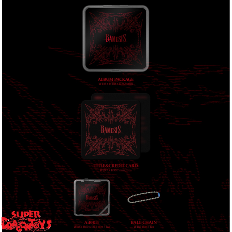 BAMBAM (하성운) [GOT7] - BAMESIS - [KIT VER.] - 3RD MINI ALBUM