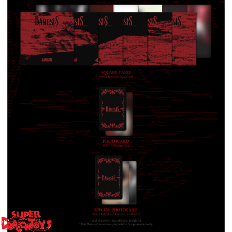 BAMBAM (하성운) [GOT7] - BAMESIS - [KIT VER.] - 3RD MINI ALBUM