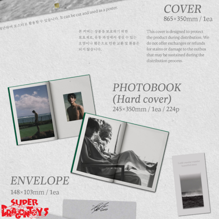 KIM TAEHYUNG (김태형) [BTS] - TYPE 1 (HARD COVER) - PHOTOBOOK + [WEVERSE GIFT]