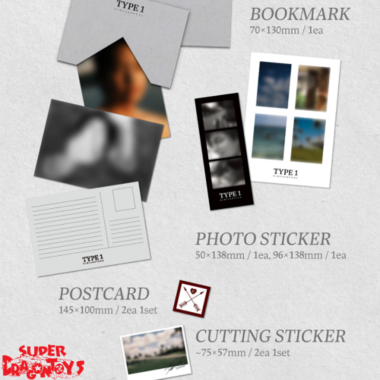 KIM TAEHYUNG (김태형) [BTS] - TYPE 1 (HARD COVER) - PHOTOBOOK + [WEVERSE GIFT]