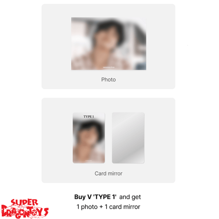 KIM TAEHYUNG (김태형) [BTS] - TYPE 1 (HARD COVER) - PHOTOBOOK + [WEVERSE GIFT]