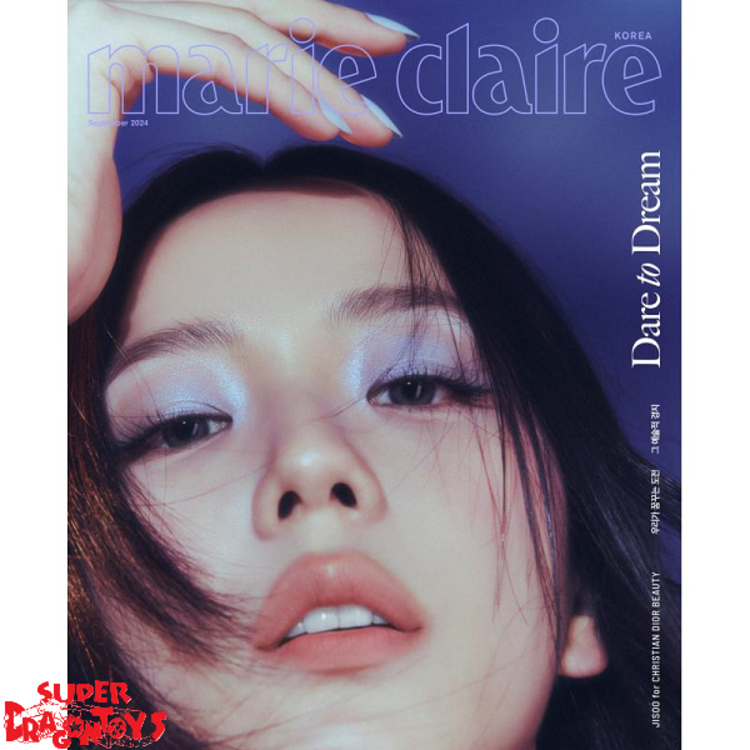 MARIE CLAIRE [KOREA] MAGAZINE - "JISOO" COVER (VER.A) - SEPTEMBER 2024 ISSUE