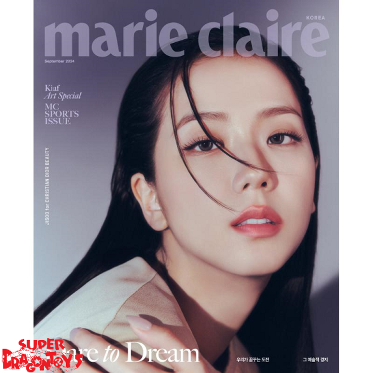 MARIE CLAIRE [KOREA] MAGAZINE - "JISOO" COVER (VER.C) - SEPTEMBER 2024 ISSUE