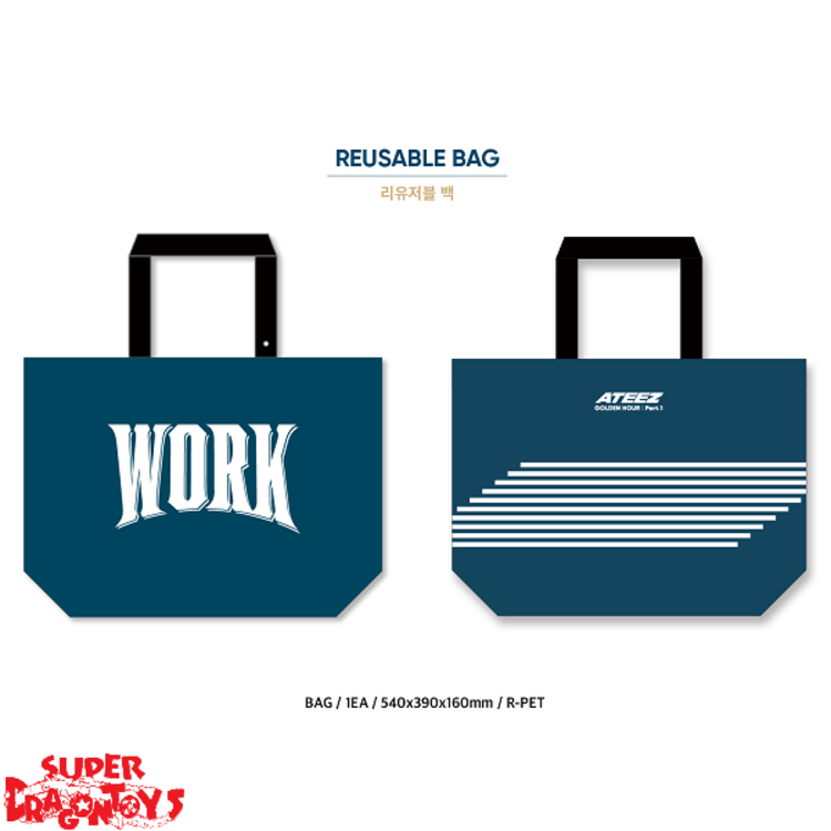 ATEEZ (에이티즈) - GOLDEN HOUR [PART.1] REUSABLE BAG - OFFICIAL MD