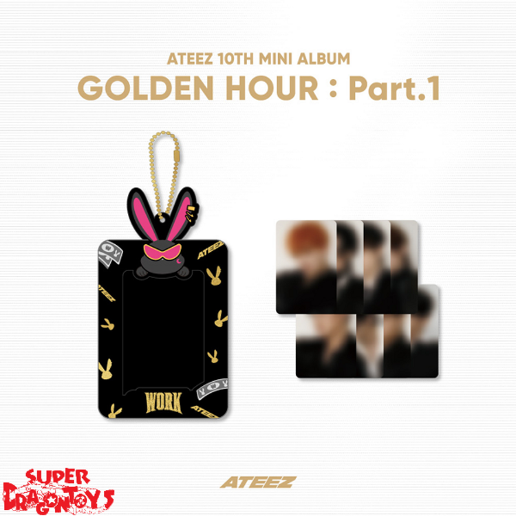 ATEEZ (에이티즈) - GOLDEN HOUR [PART.1] PHOTOCARD HOLDER SET - OFFICIAL MD