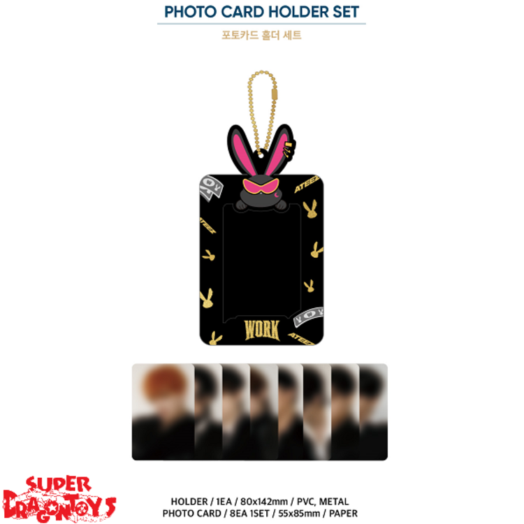 ATEEZ (에이티즈) - GOLDEN HOUR [PART.1] PHOTOCARD HOLDER SET - OFFICIAL MD