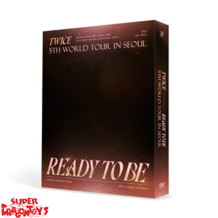 TWICE (트와이스) - 5TH WORLD TOUR [READY TO BE] IN SEOUL - [3DVD] PACKAGE