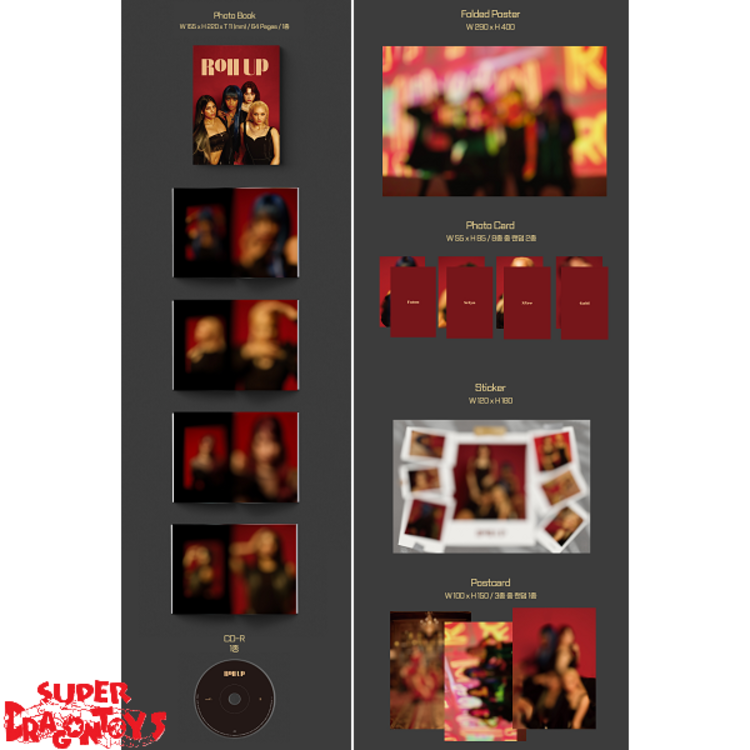 BLACKSWAN (블랙스완) - ROLL UP - 1ST EP ALBUM