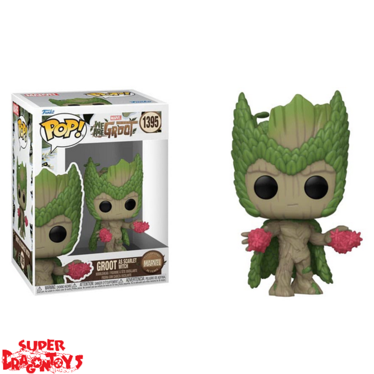 FUNKO WE ARE GROOT - GROOT AS SCARLET WITCH - FUNKO POP