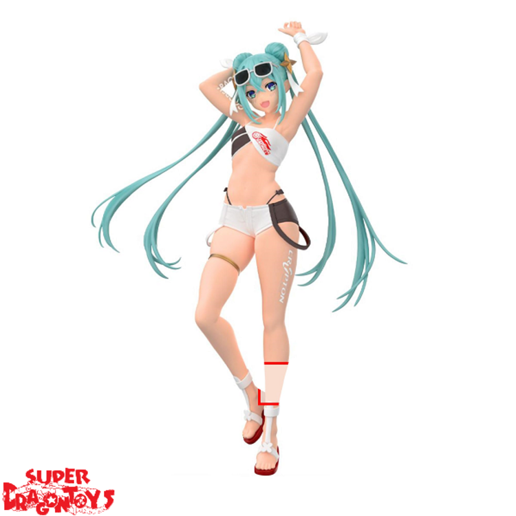 BANPRESTO VOCALOID - HATSUNE MIKU [RACING MIKU 2023 - TROPICAL VER.] - GOODSMILE RACING FIGURE
