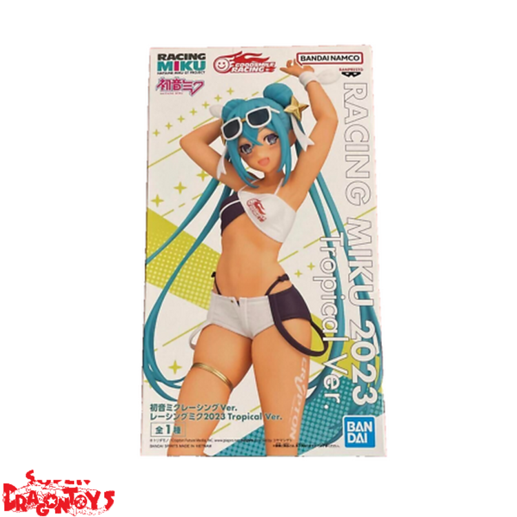 BANPRESTO VOCALOID - HATSUNE MIKU [RACING MIKU 2023 - TROPICAL VER.] - GOODSMILE RACING FIGURE