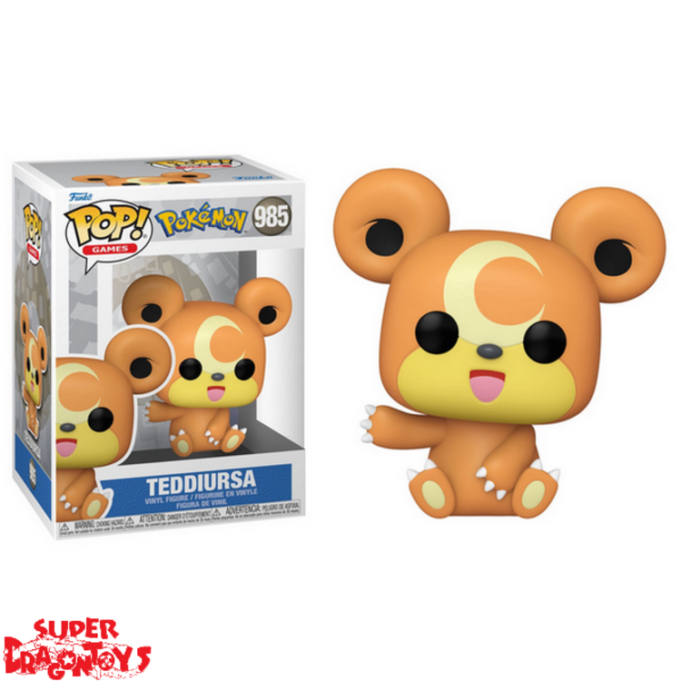 FUNKO POKEMON - TEDDIURSA [985] - FUNKO POP