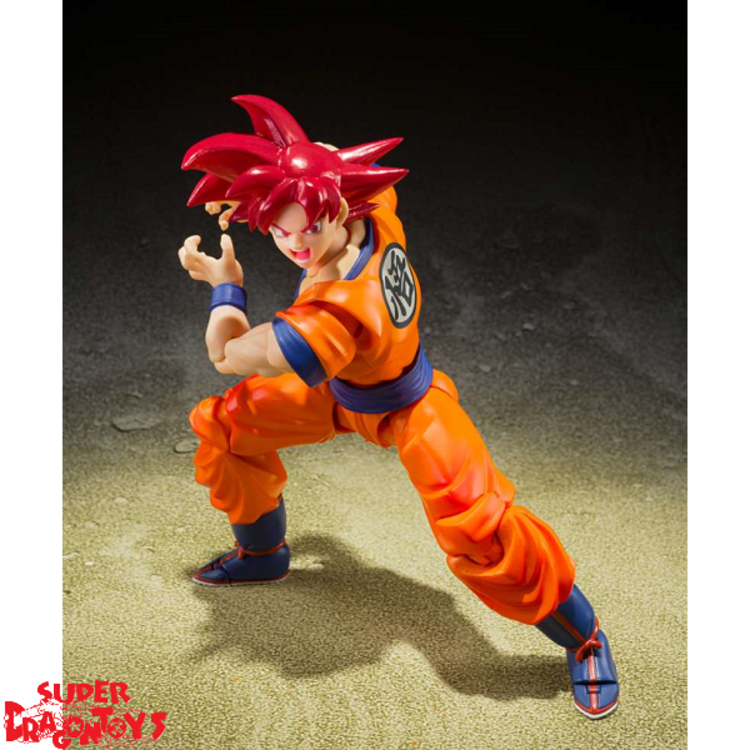 BANDAI DRAGON BALL SUPER - SON GOKU [SUPER SAIYAN GOD] - S.H. FIGUARTS