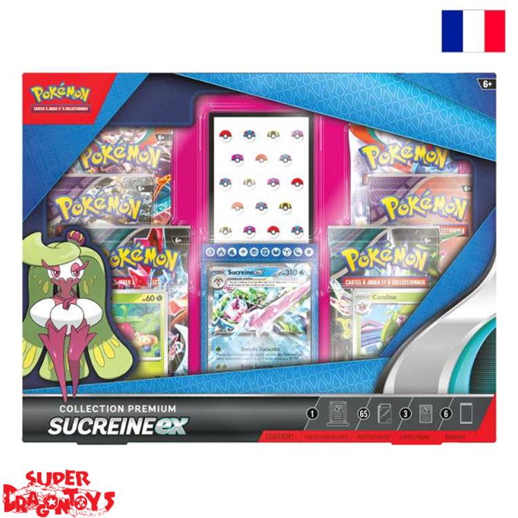 POKEMON TCG - COFFRET PREMIUM EX SUCREINE - EDITION FRANCAISE