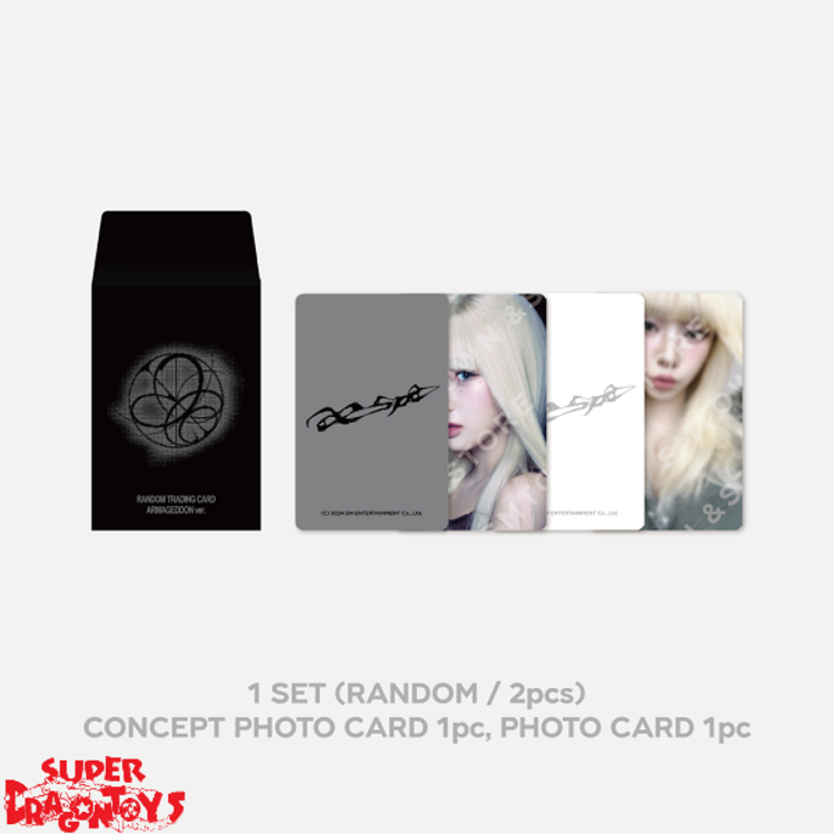 AESPA (에스파) - [ARMAGEDDON] RANDOM TRADING CARD (ARMAGEDDON VER.) - OFFICIAL MD