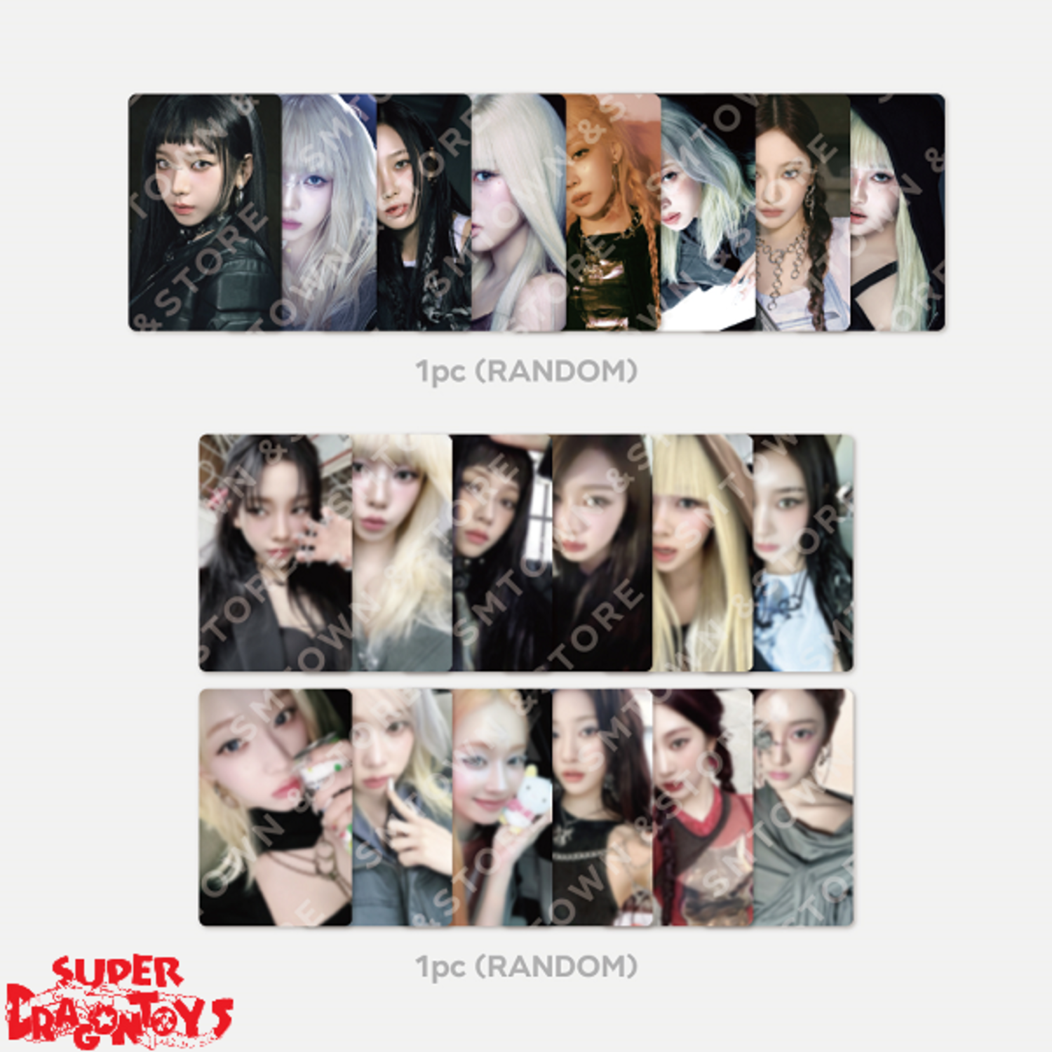 aespa yes24 Armageddon　トレカ　8枚コンプセット Aespa The 1st Album Armageddon Official Photocard Authentic Zine