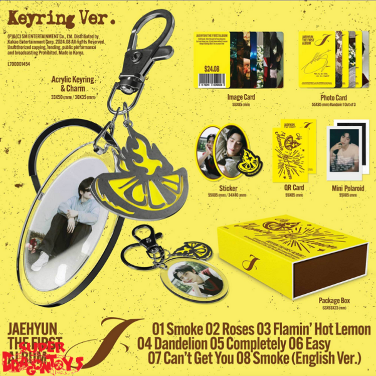 JAEHYUN (재현) [NCT] - [J] - [KEYRING VER./SMART ALBUM] - 1ST ALBUM