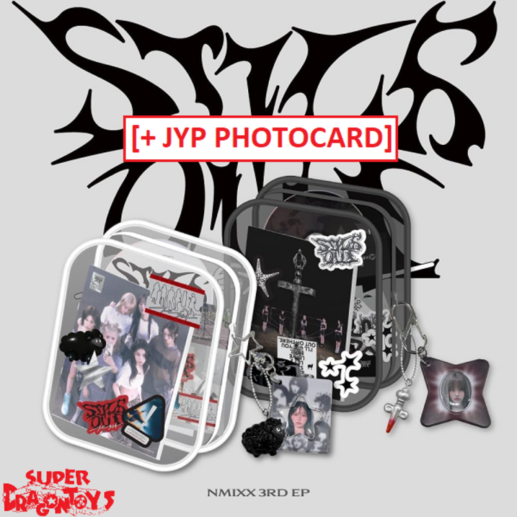 NMIXX (엔믹스) - FE304 : STICK OUT - [LIMITED VER.] - 3RD EP + [JYP GIFT]