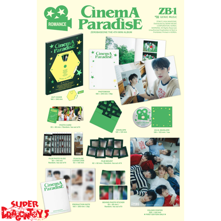 ZEROBASEONE (제로베이스원) - CINEMA PARADISE - 4TH MINI ALBUM