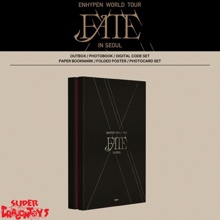 ENHYPEN (엔하이픈) - WORLD TOUR "FATE" IN SEOUL - [DIGITAL CODE SET] PACKAGE