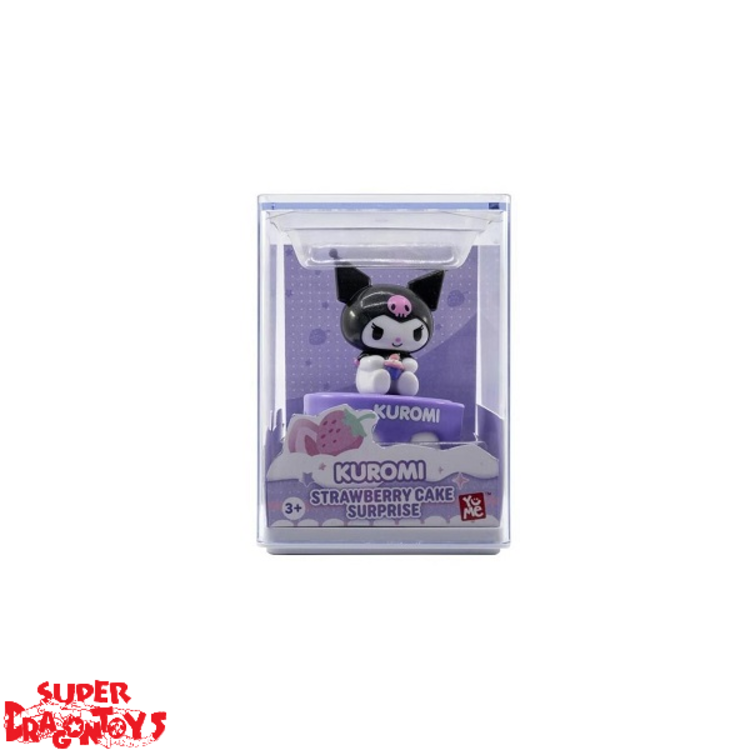 HELLO KITTY AND FRIENDS - KUROMI - STRAWBERRY CAKE SURPRISE FIGURE