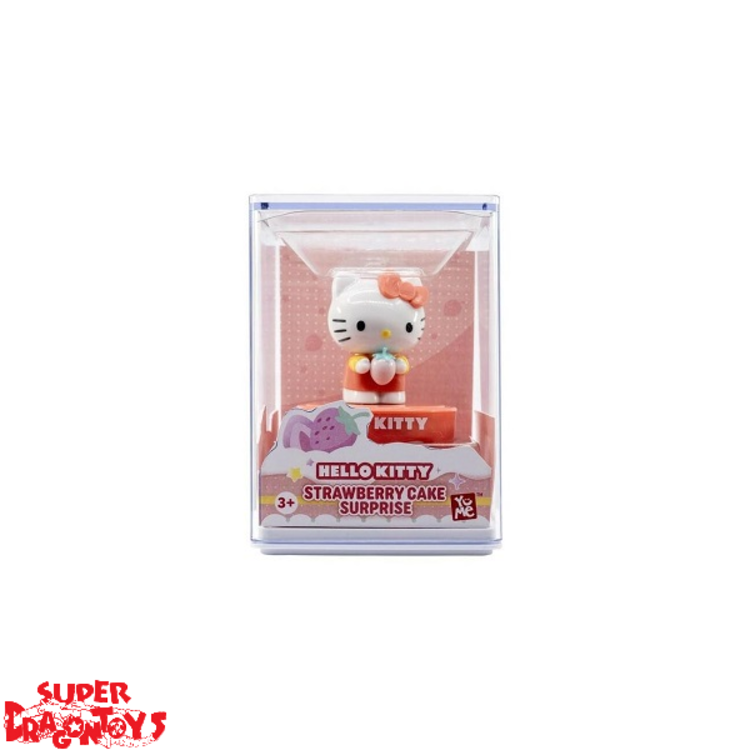 HELLO KITTY AND FRIENDS - HELLO KITTY - STRAWBERRY CAKE SURPRISE FIGURE