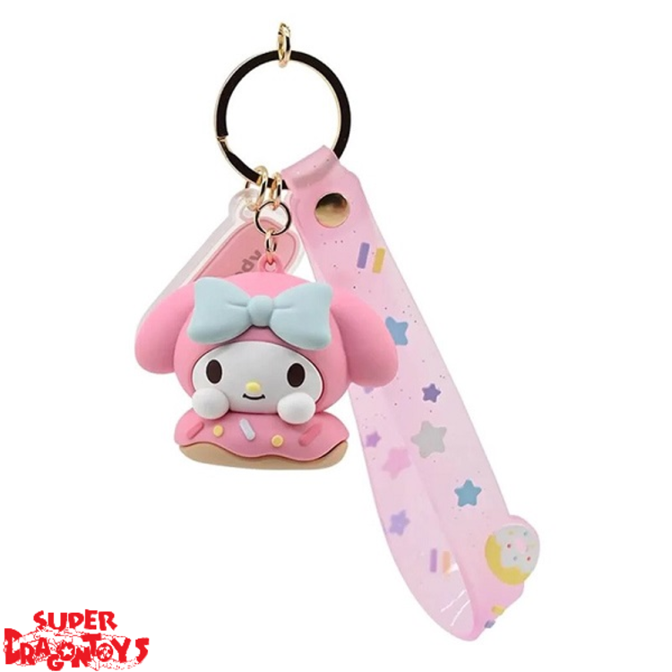 HELLO KITTY AND FRIENDS - MY MELODY - DONUT SERIES KEYCHAIN