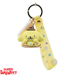 HELLO KITTY AND FRIENDS - POMPOMPURIN - DONUT SERIES KEYCHAIN