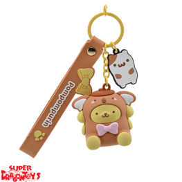 HELLO KITTY AND FRIENDS - POMPOMPURIN - ANIMAL SERIES KEYCHAIN