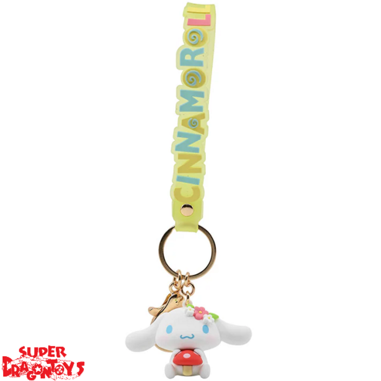 HELLO KITTY AND FRIENDS - CINNAMOROLL MUSHROOM - CINNAMOROLL SERIES KEYCHAIN
