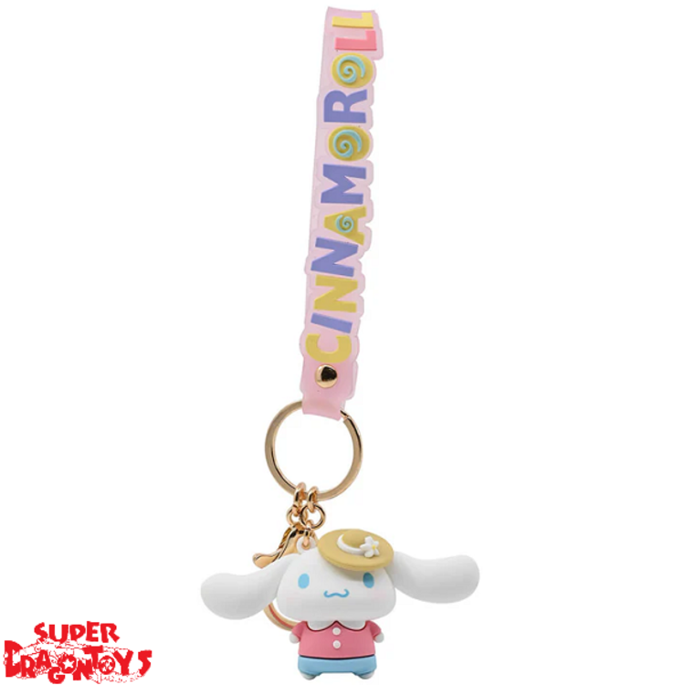 HELLO KITTY AND FRIENDS - CINNAMOROLL STRAW HAT - CINNAMOROLL SERIES KEYCHAIN