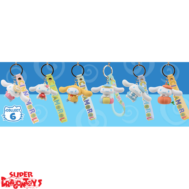 HELLO KITTY AND FRIENDS - CINNAMOROLL PUMPKIN - CINNAMOROLL SERIES KEYCHAIN