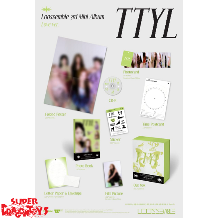 LOOSSEMBLE (루셈블) - TTYL - 3RD MINI ALBUM