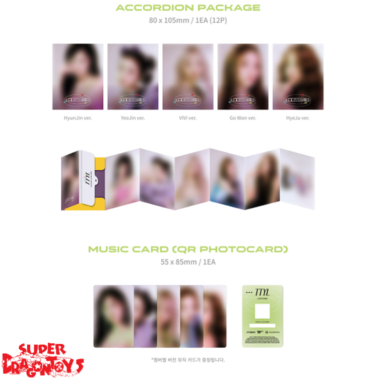 LOOSSEMBLE (루셈블) - TTYL - [EVER VER.] - 3RD MINI ALBUM