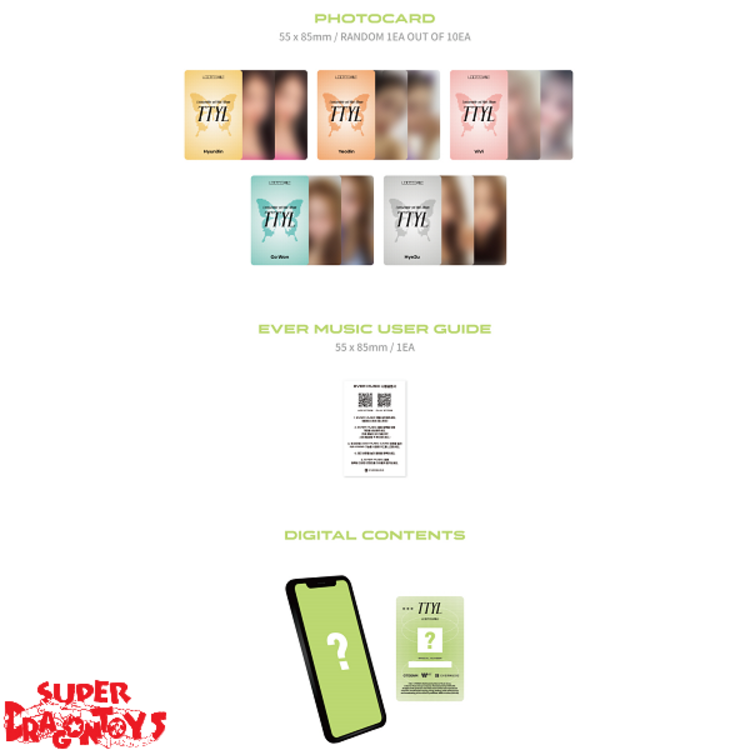 LOOSSEMBLE (루셈블) - TTYL - [EVER VER.] - 3RD MINI ALBUM