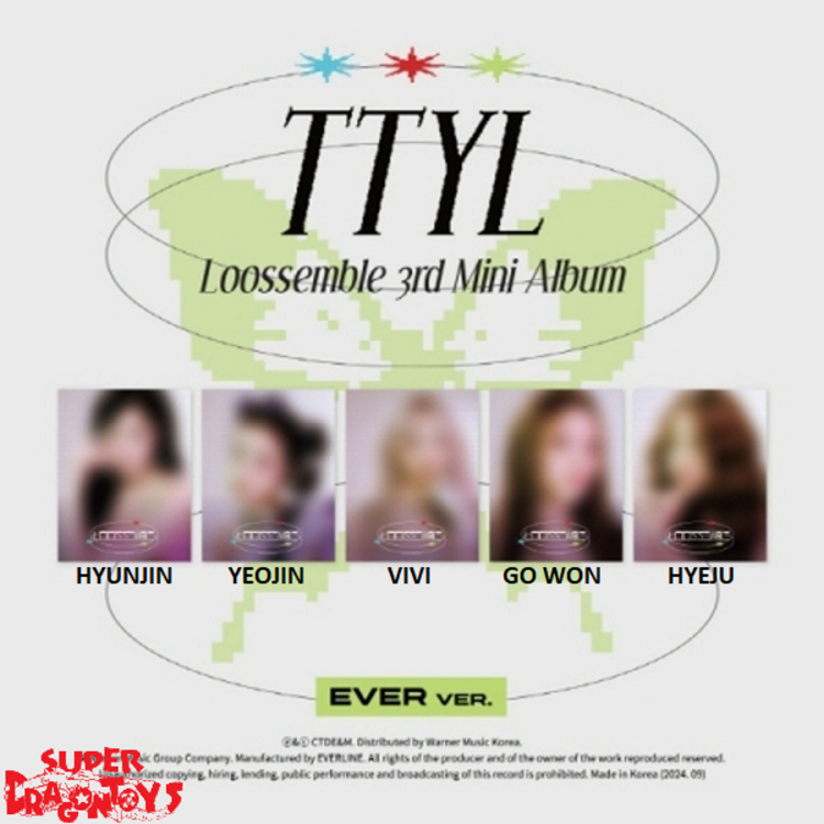LOOSSEMBLE (루셈블) - TTYL - [EVER VER.] - 3RD MINI ALBUM