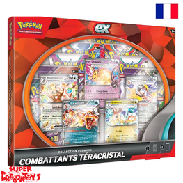 POKEMON TCG - COFFRET COLLECTION PREMIUM "COMBATTANTS TÉRACRISTAL" - EDITION FRANCAISE