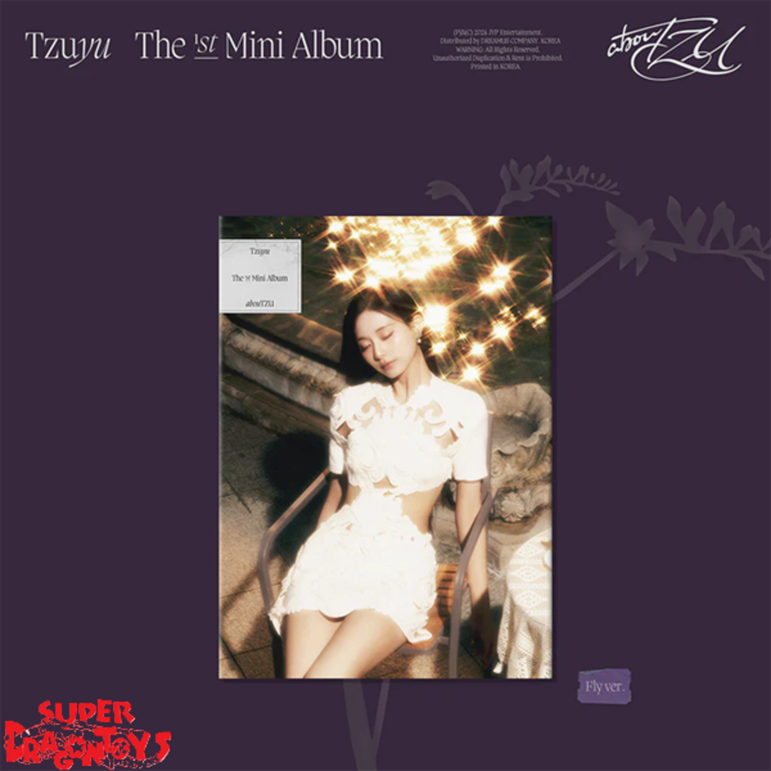 【直筆サイン】　TZUYU 1st mini album abouTZU TZUYU - abouTZU [1st Mini Album] - K PLACE