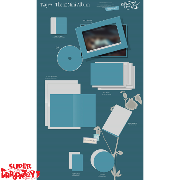 TZUYU (쯔위) [TWICE] - ABOUTZU - [HEAVEN VER.] - 1ST MINI ALBUM