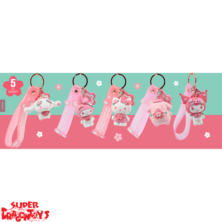 HELLO KITTY AND FRIENDS - MY MELODY - SAKURA SERIES KEYCHAIN
