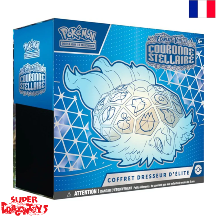 POKEMON TCG - COFFRET DRESSEUR D'ELITE [EV07] "COURONNE STELLAIRE" - EDITION FRANCAISE